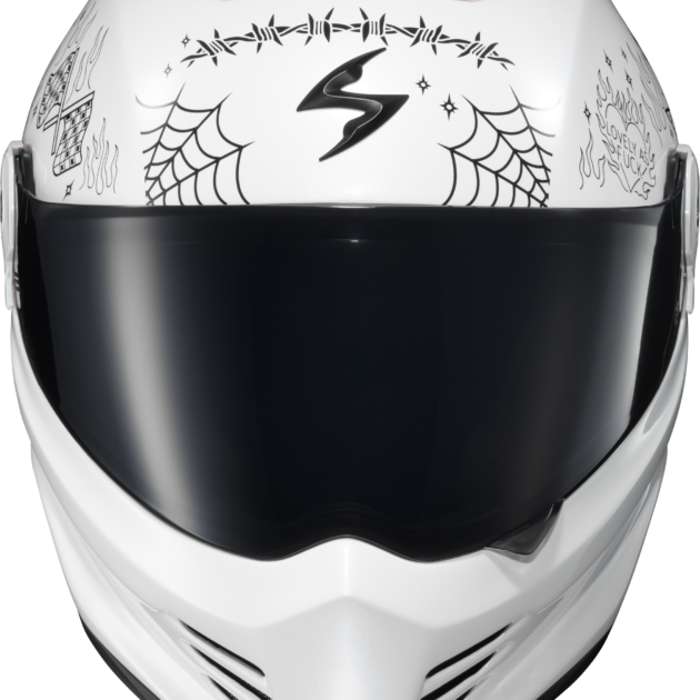 Scorpion COVERT FX FULL FACE Casco THE LITAS 2 Negro