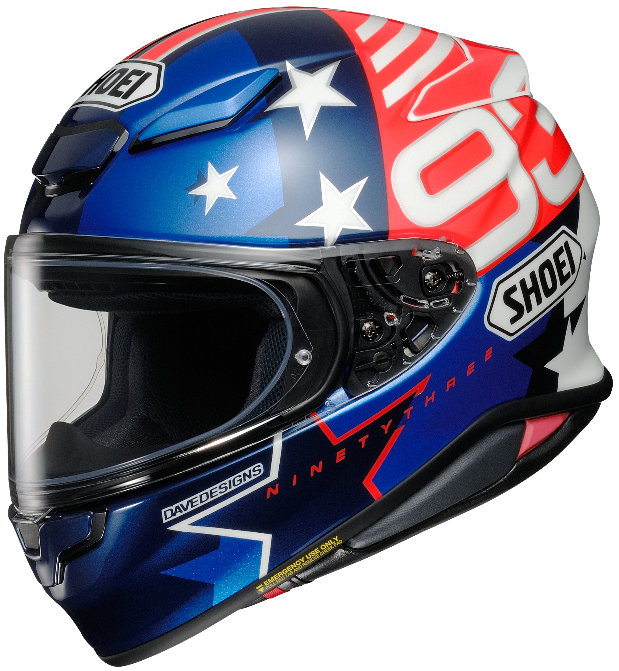 SHOEI Casco RF-1400 MARQ AM.SPIRIT