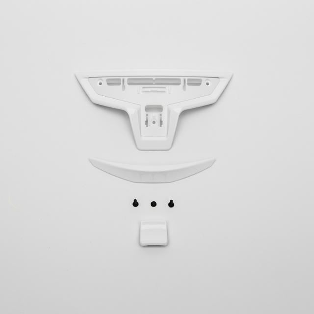 SHOEI Casco X-14 LOWER AIR INTAKE Blanco