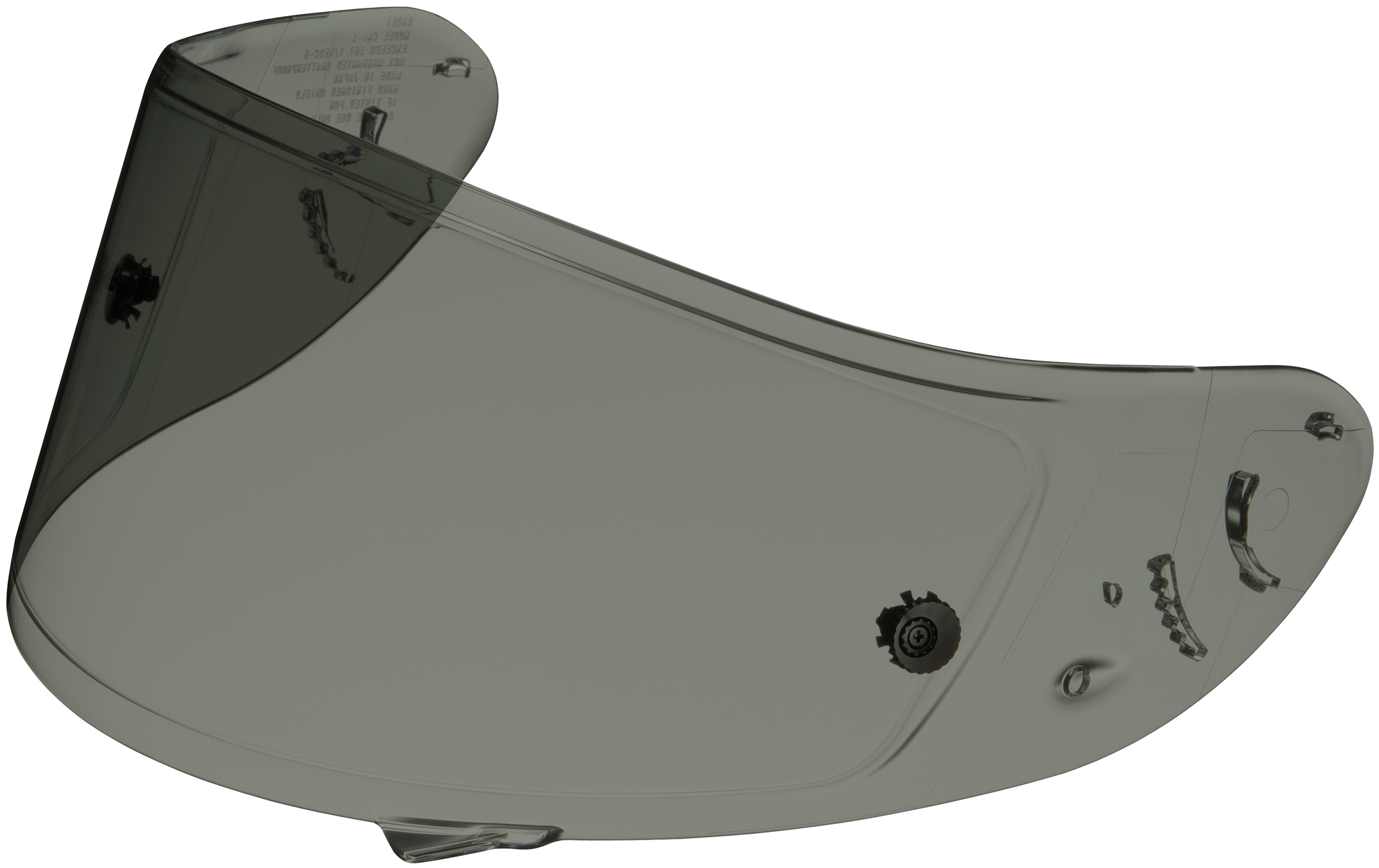 SHOEI CWF-1 Visera W/T.O.P. DK.Ahumado