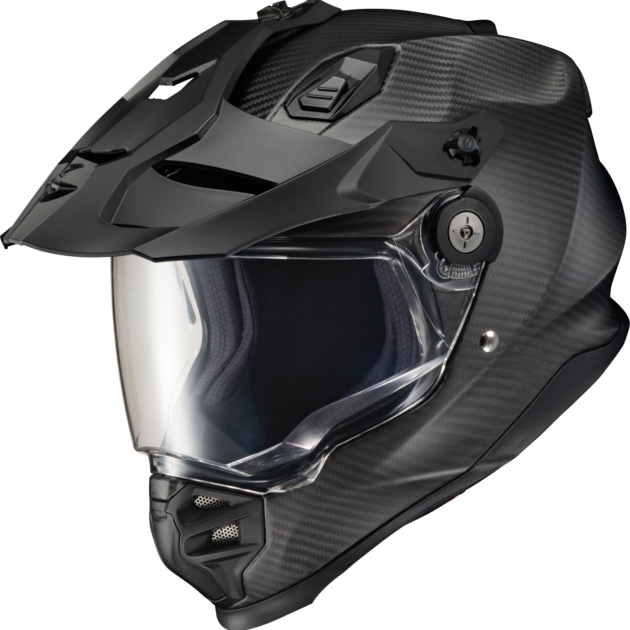 Scorpion XT9000 CARBON FULL-FACE Casco Brillante Negro