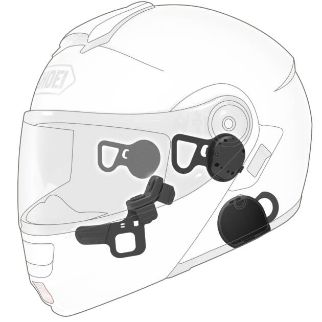 SHOEI Casco SENA 10U SYSTEM SHOEI NEOTEC