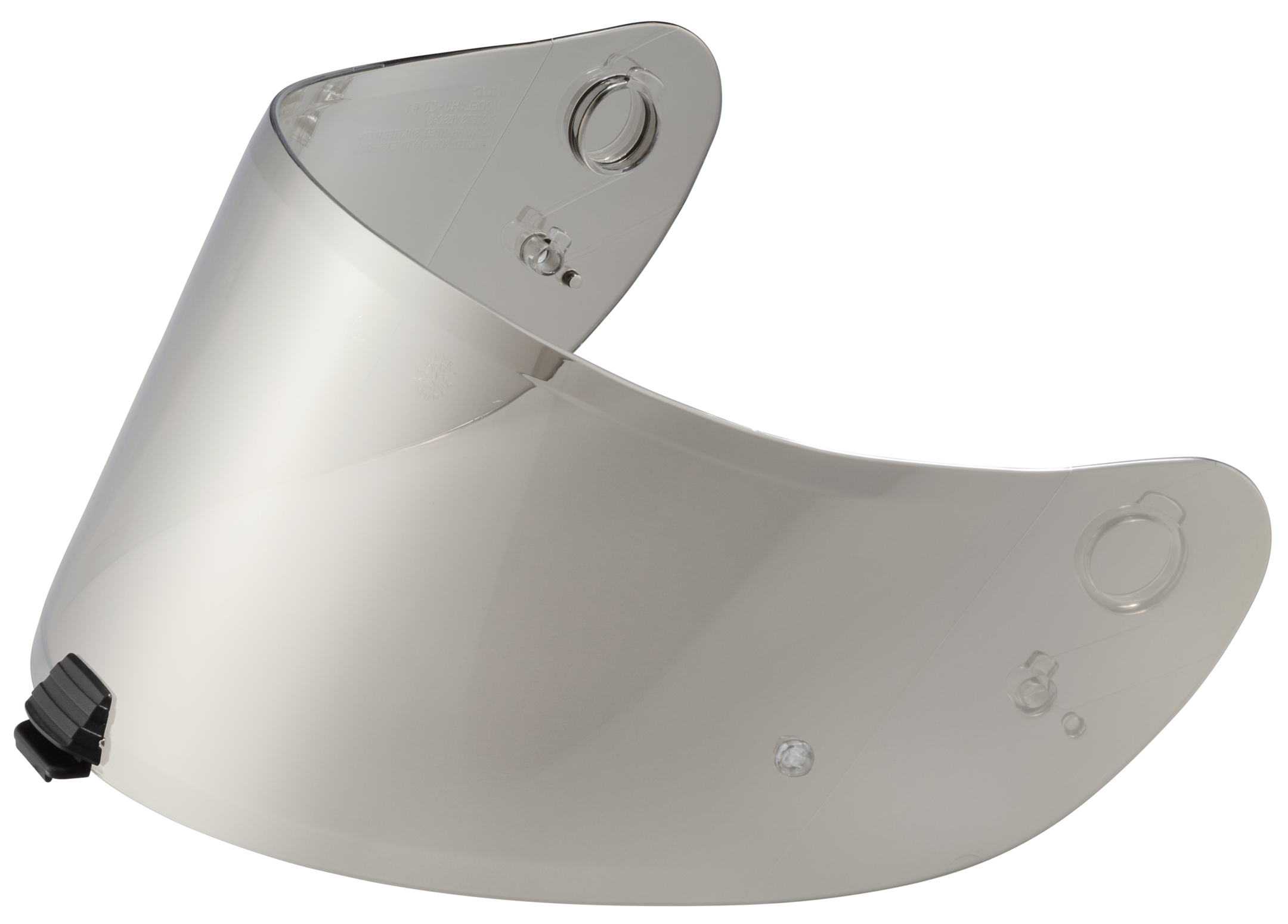 HJC HJ-20 Lente Antivaho Pinlock Visor Plateado