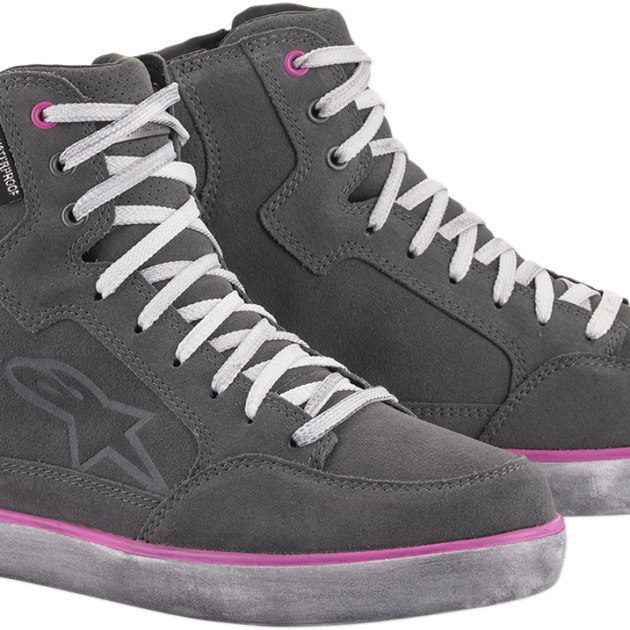 Calzado Alpinestars 4W J-6 Impermeable Gris/Rosado