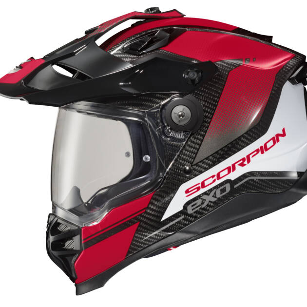 Scorpion XT9000 CARBON FULL-FACE Casco Brillante Negro