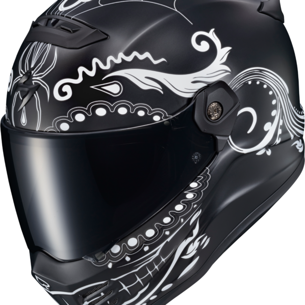 Scorpion COVERT FX FULL FACE Casco THE LITAS 2 Negro