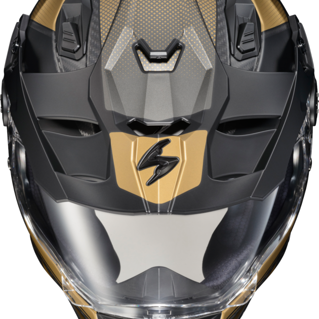 Scorpion XT9000 CARBON FULL-FACE Casco Brillante Negro