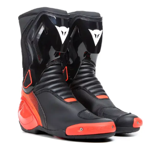 Dainese Nexus 2 Botas Negro/Flúor-Rojo - 43