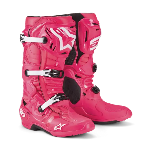 Bota Alpinestars TECH 10 DIVA Rosado/Blanco