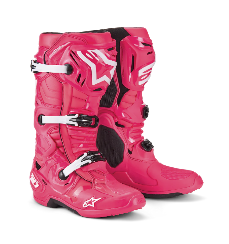 Bota Alpinestars TECH 10 DIVA Rosado/Blanco