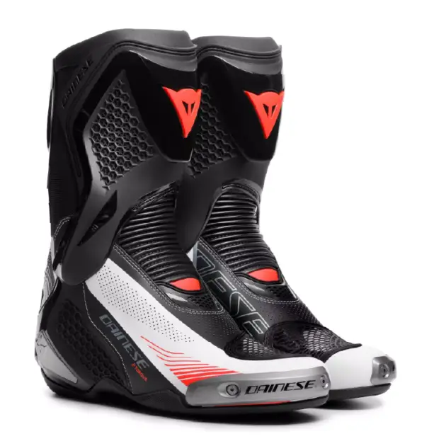 Dainese Torque 4 Air Botas Negro/Rojo-Lava - 41