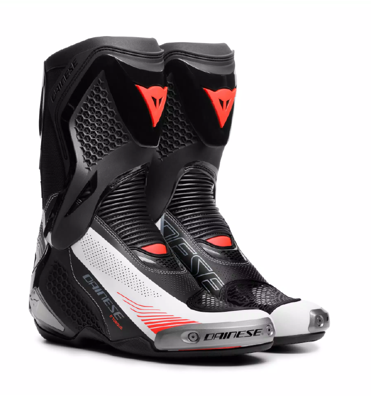 Dainese Torque 4 Air Botas Negro/Rojo-Lava - 41