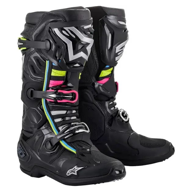Bota Alpinestars T10 Ventilado Negro HUE