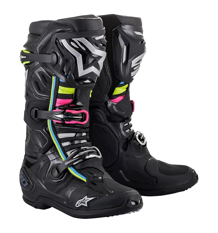 Bota Alpinestars T10 Ventilado Negro HUE