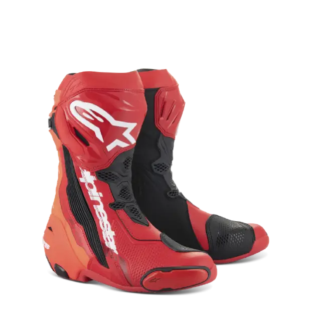 Bota Alpinestars SUPERTECH Rojo Rojo