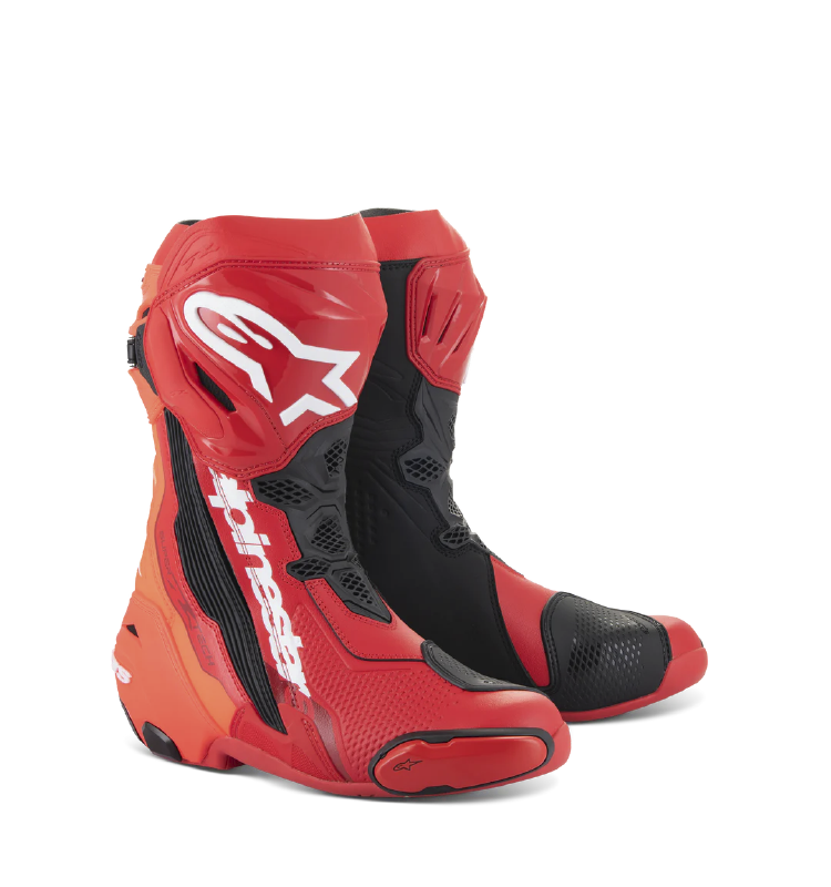 Bota Alpinestars SUPERTECH Rojo Rojo