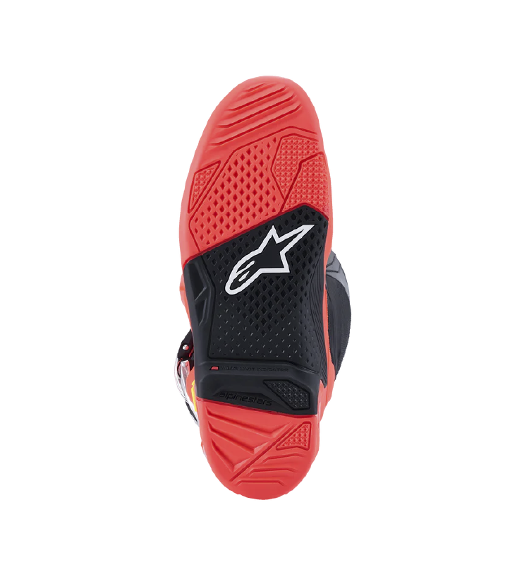 Bota Alpinestars TECH 7 Negro/Rojo FLUO/Rosado FLUO - Image 3