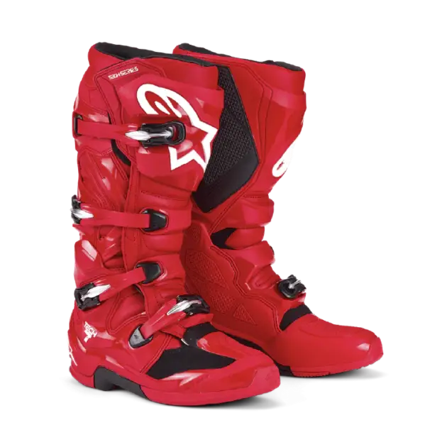Bota Alpinestars TECH 7 BLACK/RED FLUO