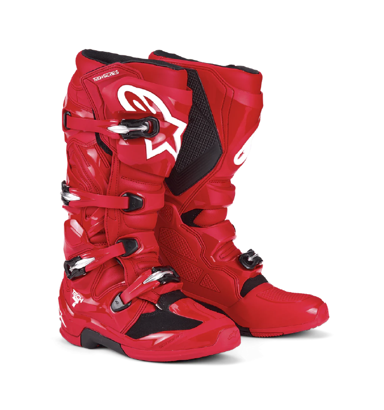 Bota Alpinestars TECH 7 BLACK/RED FLUO