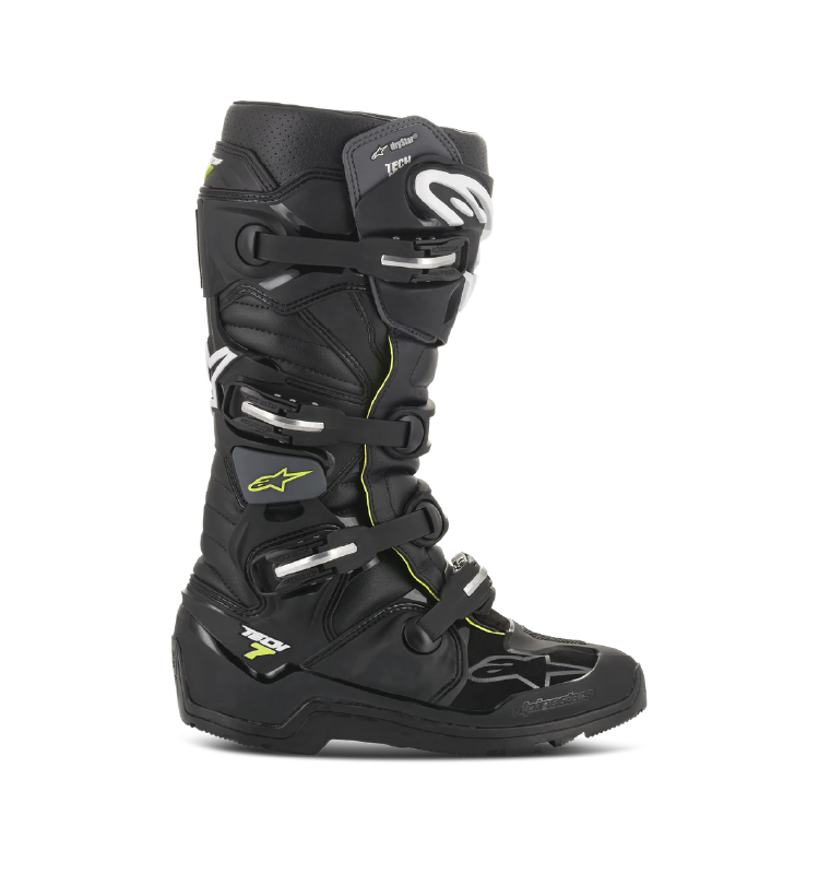 Bota Alpinestars T7 END Drystar Negro/Gris - Image 2