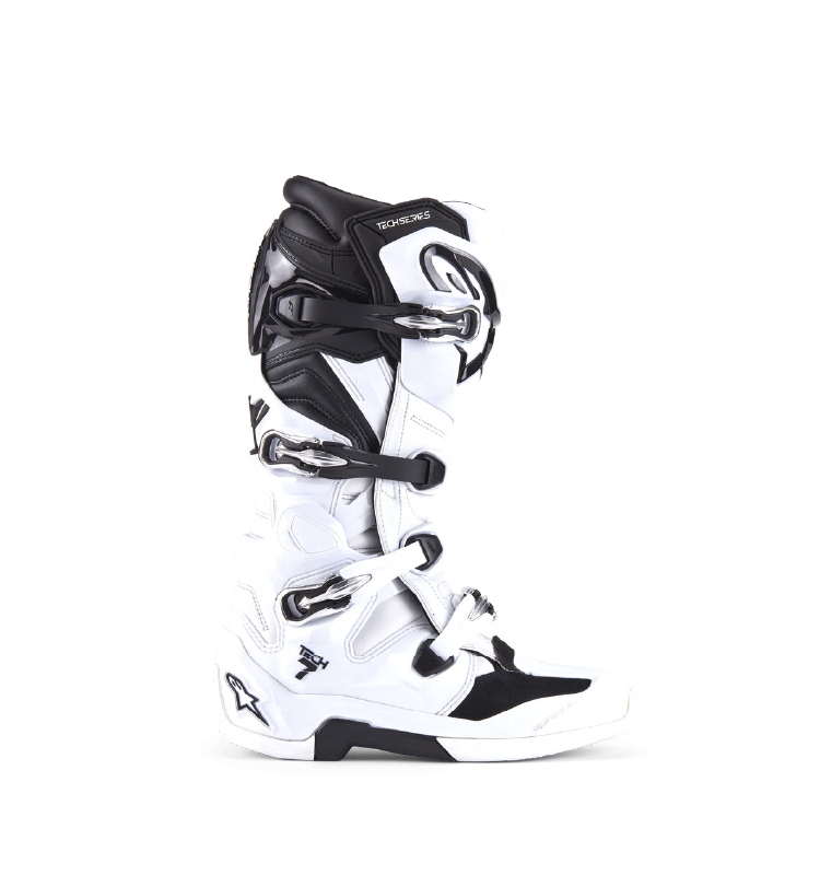 Bota Alpinestars TECH 7 WHITE/BLACK - Image 2