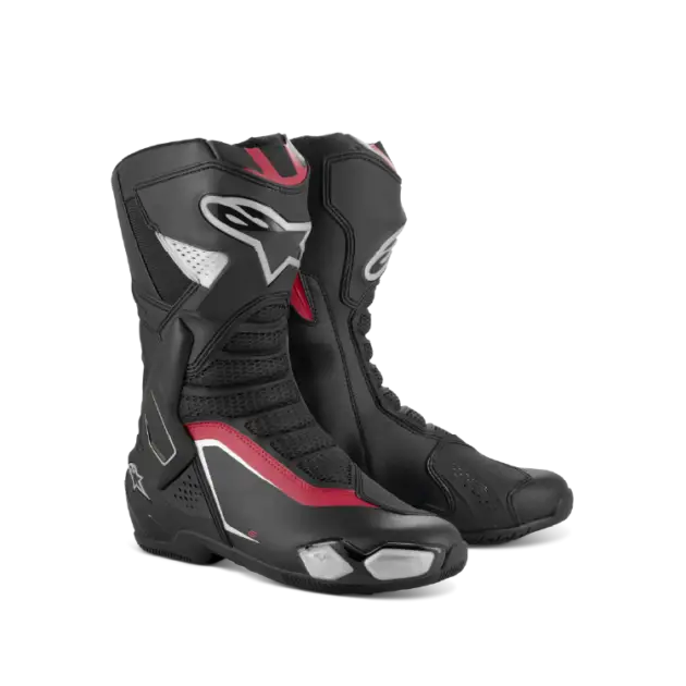 Bota Alpinestars SMX-6 V3 Negro/SI/Rojo