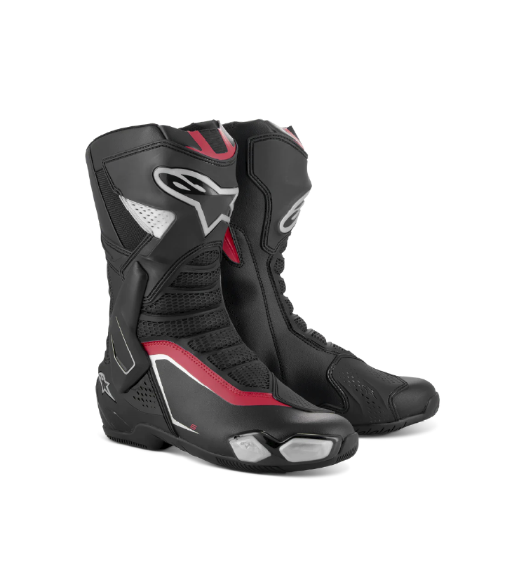 Bota Alpinestars SMX-6 V3 Negro/SI/Rojo