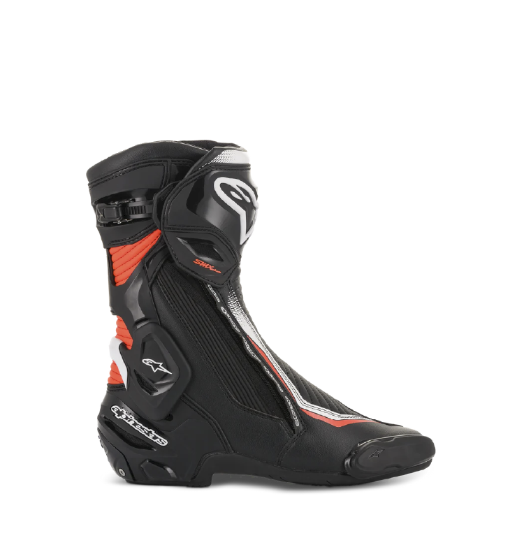 Bota Alpinestars SMX+ Negro/WH/Rojo FL - Image 2