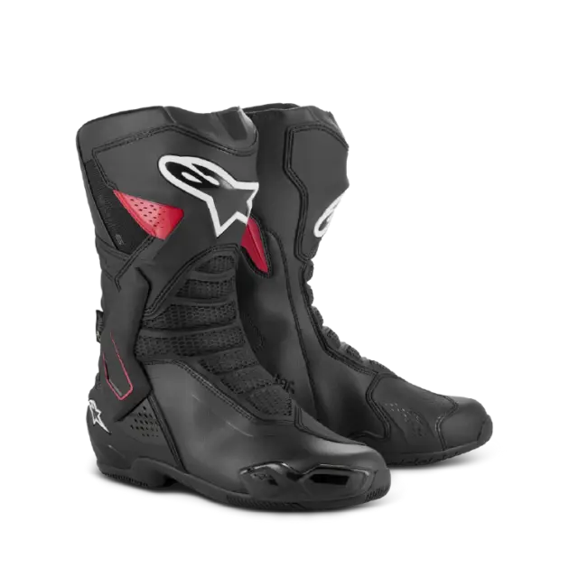Bota Alpinestars SMX-6 V3 DRYSTAR Negro/Rojo