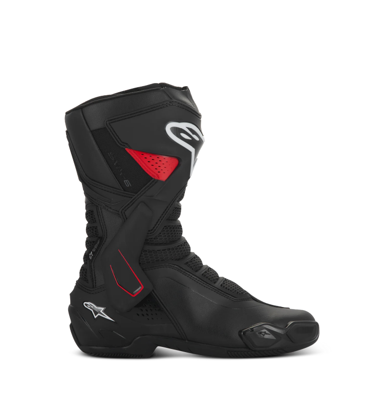 Bota Alpinestars SMX-6 V3 DRYSTAR Negro/Rojo - Image 2