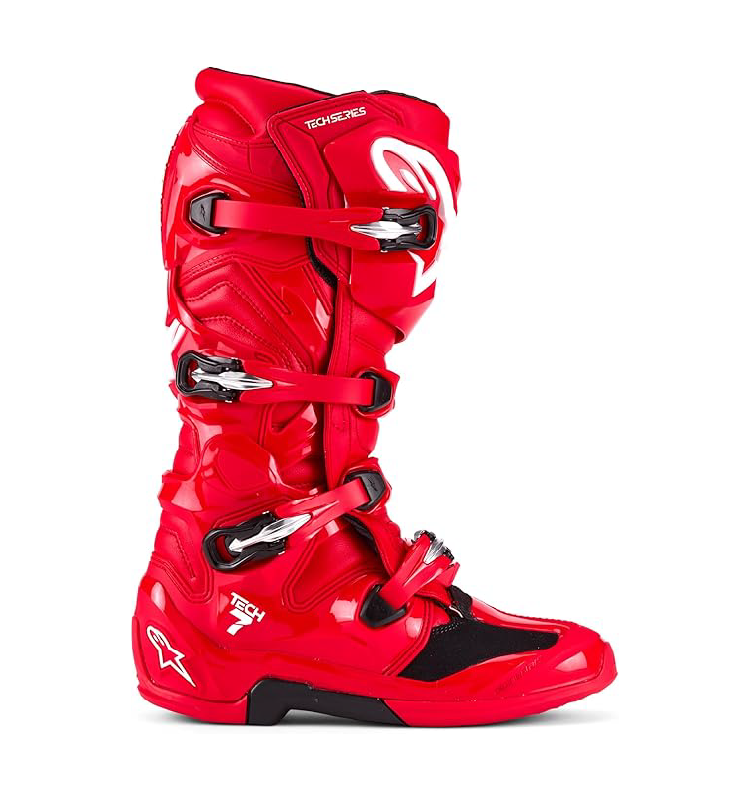 Bota Alpinestars TECH 7 BRIGHT RED - Image 2