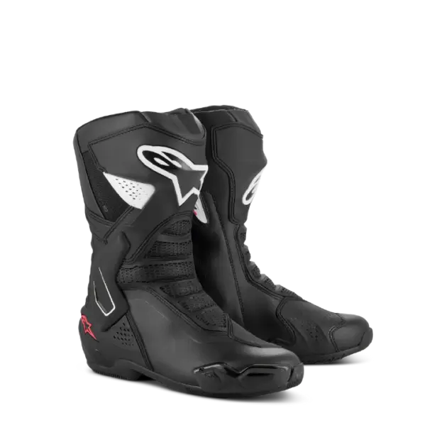 Bota Alpinestars STELLA SMX-6 V3 Negro/WH/Rosado (Mujer)