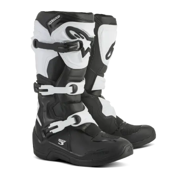 Bota Alpinestars 4W TECH 3 Negro/Blanco