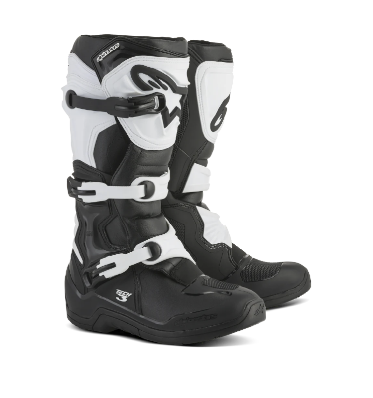 Bota Alpinestars 4W TECH 3 Negro/Blanco
