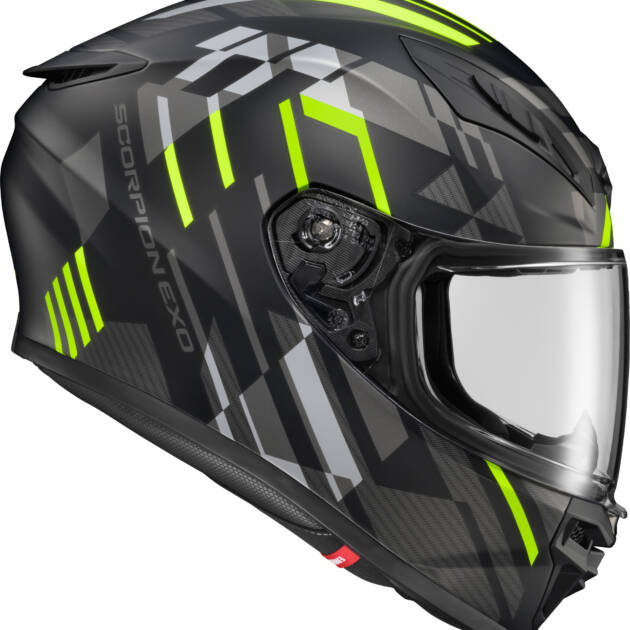 Scorpion EXO-R430 FULL-FACE Casco SOLID Negro