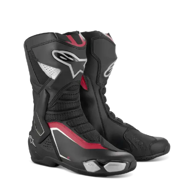 Bota Alpinestars SMX-6 V3 Ventilado Negro/SI/Rojo