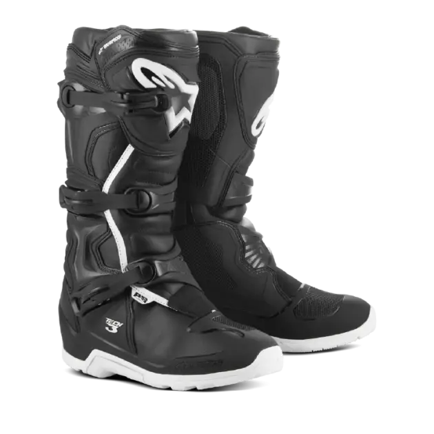 Bota Alpinestars TECH 3 END Negro/Blanco