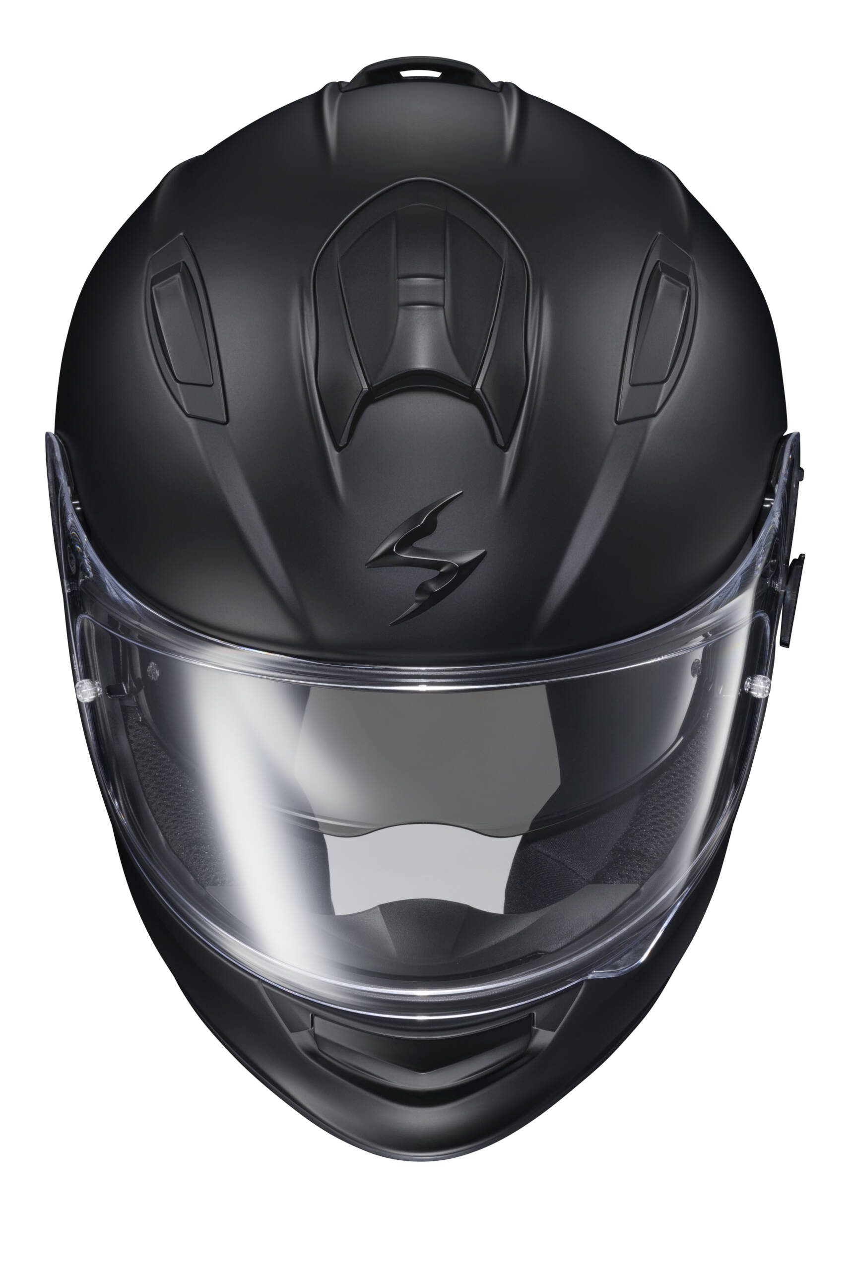Scorpion RYZER FULL-FACE Casco Brillante Negro