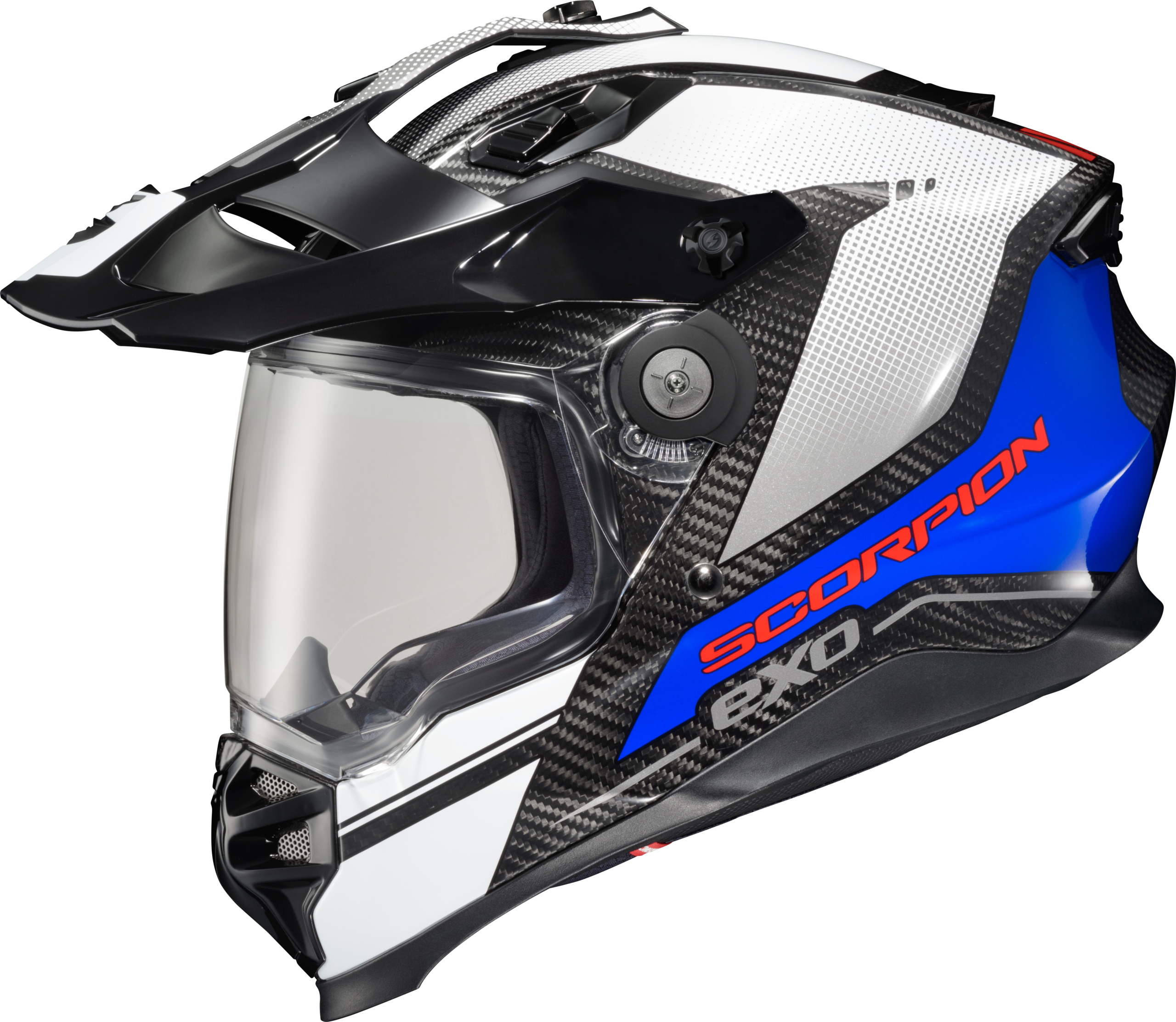 Scorpion XT9000 CARBON FULL-FACE Casco Brillante Negro