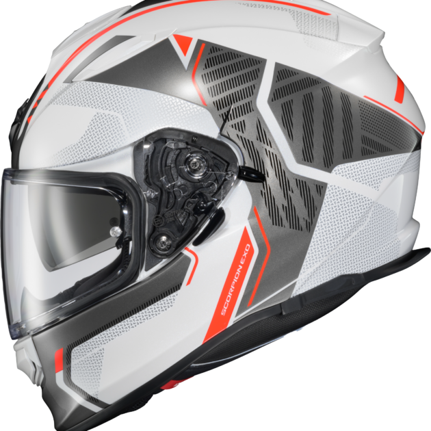 Scorpion RYZER FULL-FACE Casco Brillante Negro