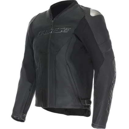 Dainese Racing 5 Perforated Leather Chaqueta Negro/Negro/Negro