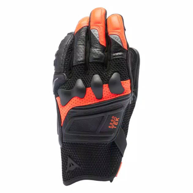 Dainese X-Ride 2 Ergo-Tek Guantes Negro/Rojo-Flúor - XL