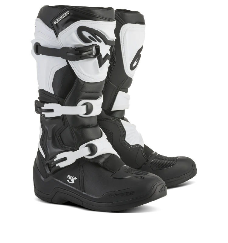 Bota Alpinestars TECH 3 Negro/Blanco