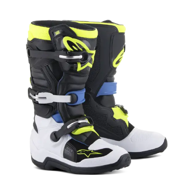 Bota Alpinestars TECH 7S Negro/Azul/Amarillo