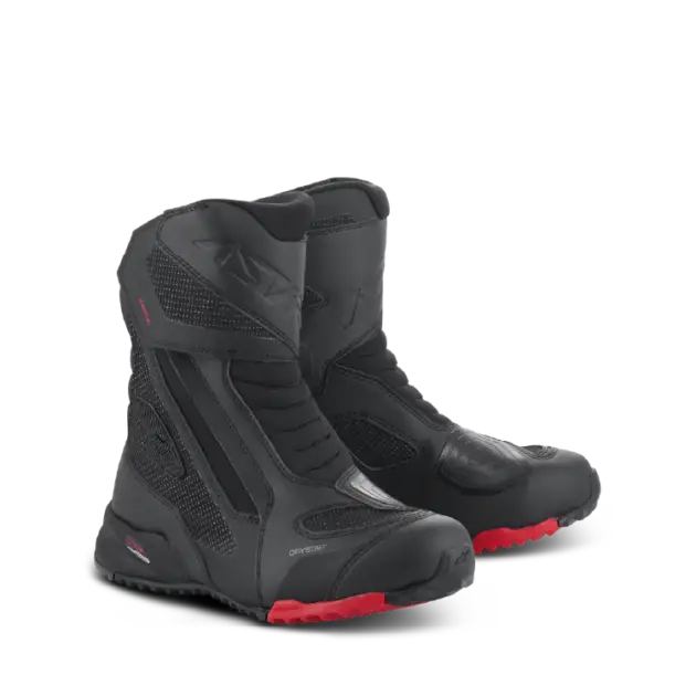 Bota Alpinestars RT-7 Drystar Negro/Rojo