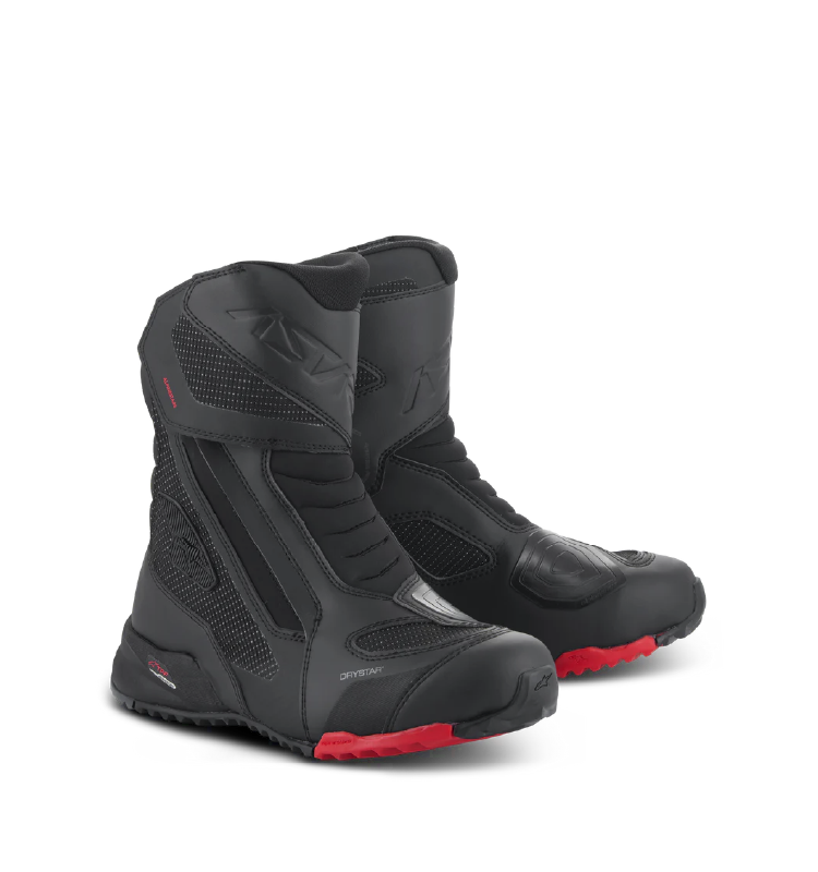 Bota Alpinestars RT-7 Drystar Negro/Rojo