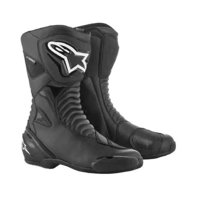 Bota Alpinestars SMX-S Impermeable Negro/Negro