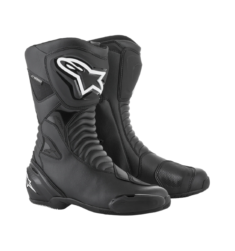Bota Alpinestars SMX-S Impermeable Negro/Negro