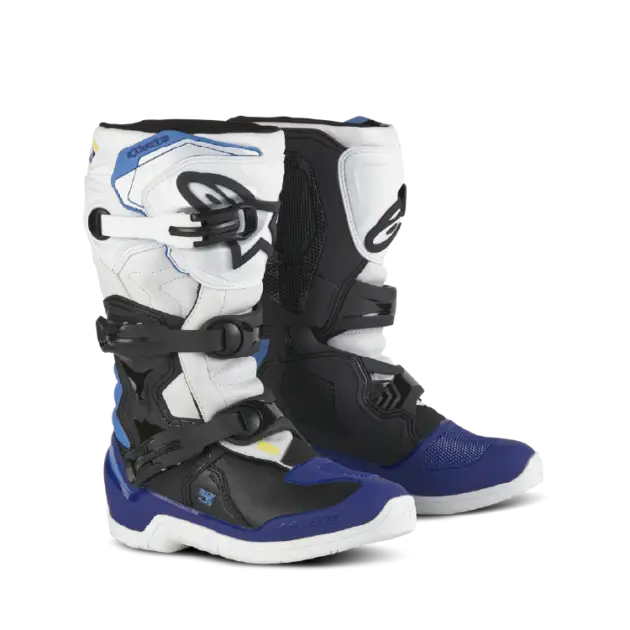 Bota Alpinestars T3S KIDS Blanco/Negro/Negro