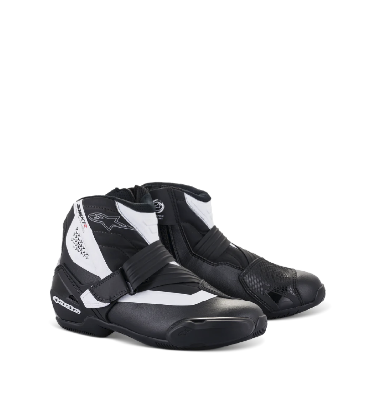 Bota Alpinestars SMX-1R V2 Negro/Blanco